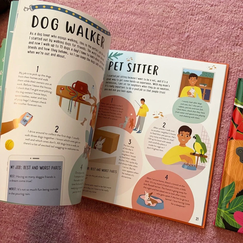 Usborne Kane Miller I Like Animals Jobs & Secrets of the Rain Forest